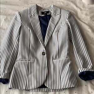 H&M Striped Blazer